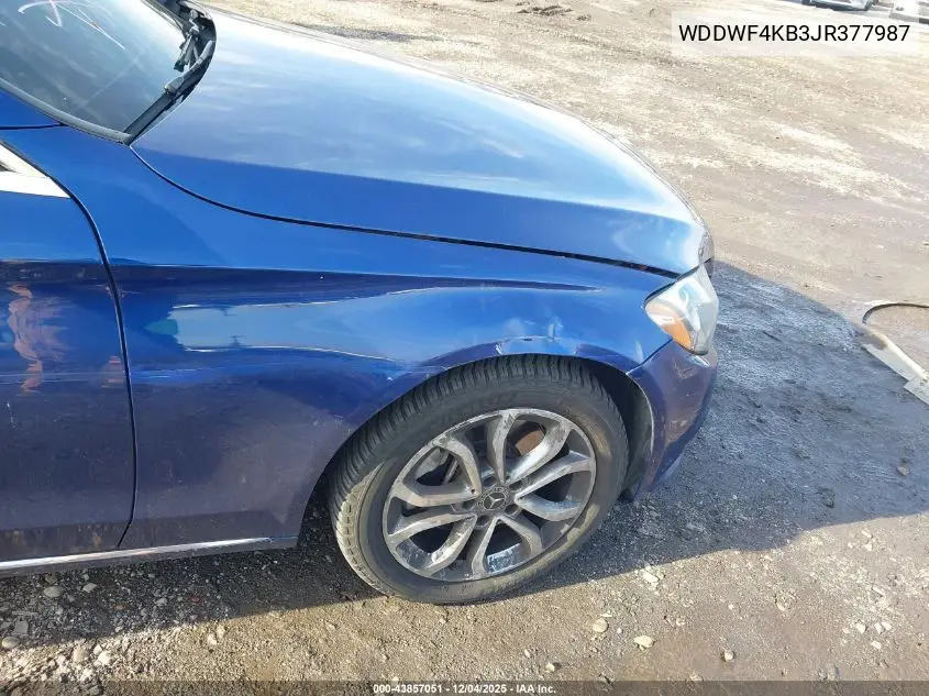 WDDWF4KB3JR377987 2018 Mercedes-Benz C 300 4Matic