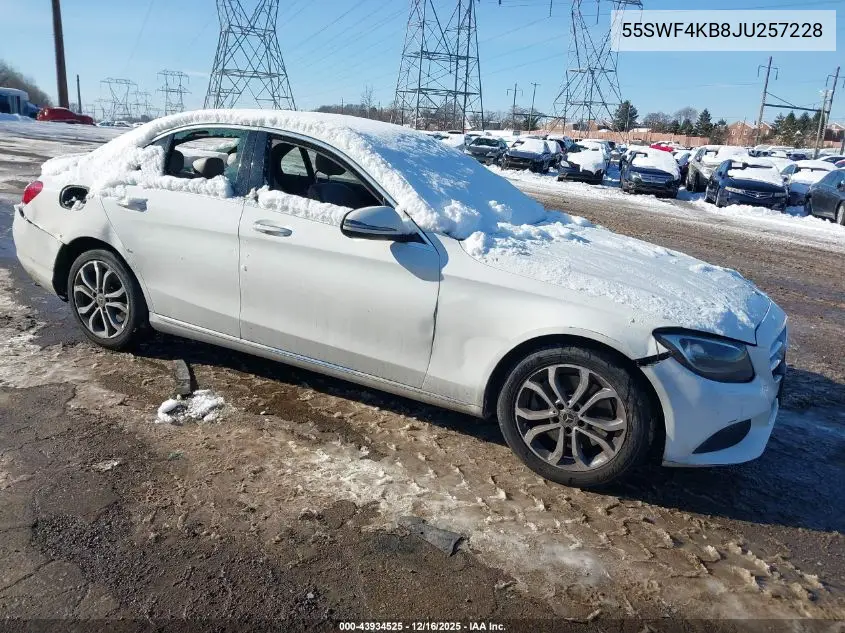 55SWF4KB8JU257228 2018 Mercedes-Benz C 300 4Matic