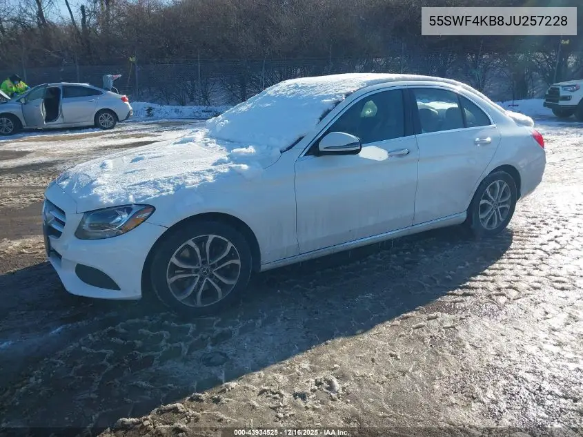 55SWF4KB8JU257228 2018 Mercedes-Benz C 300 4Matic
