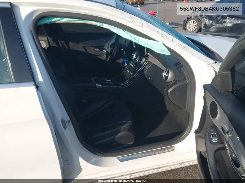 55SWF8DB4KU306382 2019 Mercedes-Benz C 300