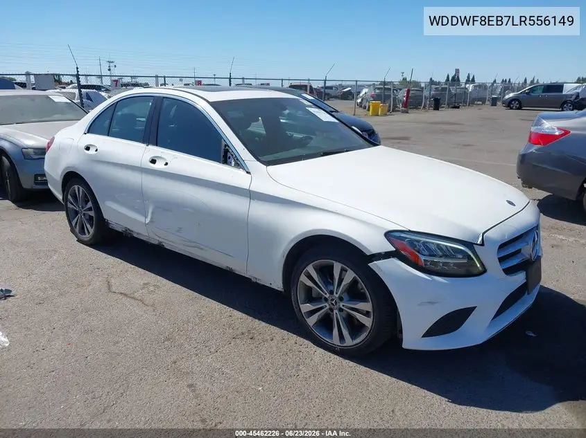 2020 Mercedes-Benz C 300 4Matic VIN: WDDWF8EB7LR556149 Lot: 45462226