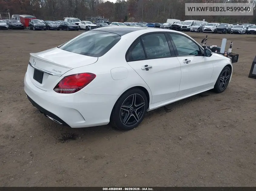 W1KWF8EB2LR599040 2020 Mercedes-Benz C 300 4Matic