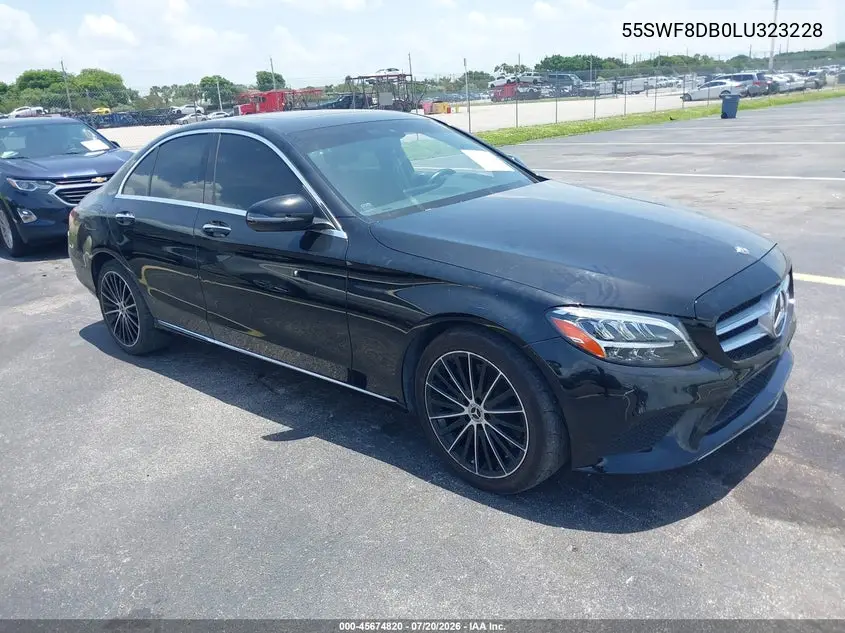 2020 Mercedes-Benz C 300 VIN: 55SWF8DB0LU323228 Lot: 45674820