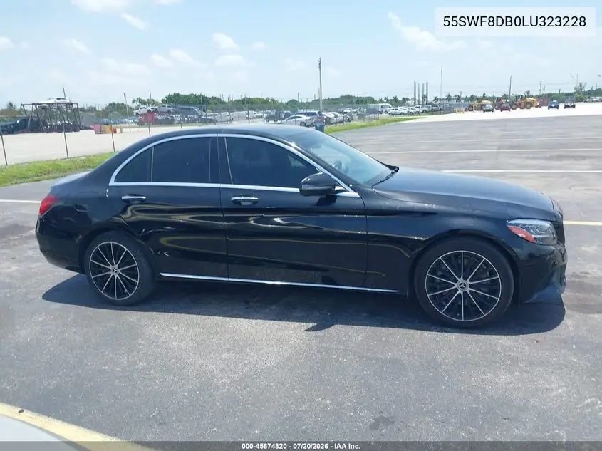 2020 Mercedes-Benz C 300 VIN: 55SWF8DB0LU323228 Lot: 45674820