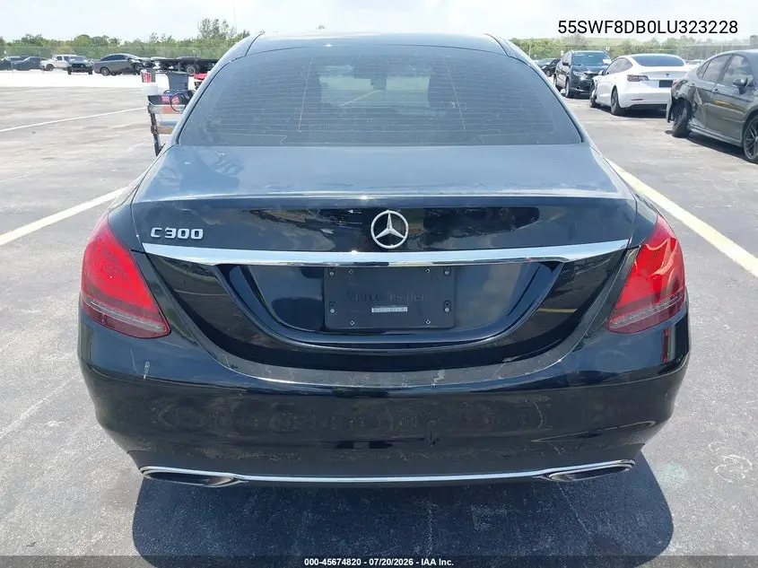 2020 Mercedes-Benz C 300 VIN: 55SWF8DB0LU323228 Lot: 45674820