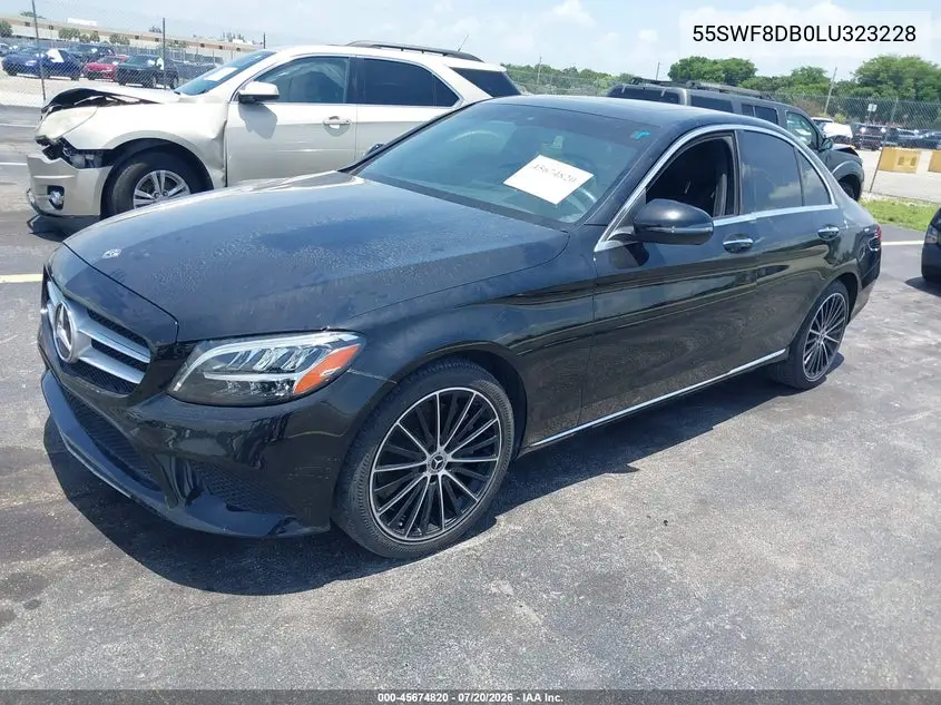 2020 Mercedes-Benz C 300 VIN: 55SWF8DB0LU323228 Lot: 45674820