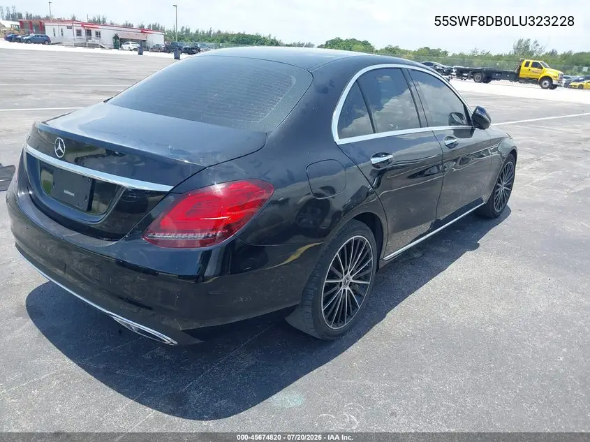 2020 Mercedes-Benz C 300 VIN: 55SWF8DB0LU323228 Lot: 45674820