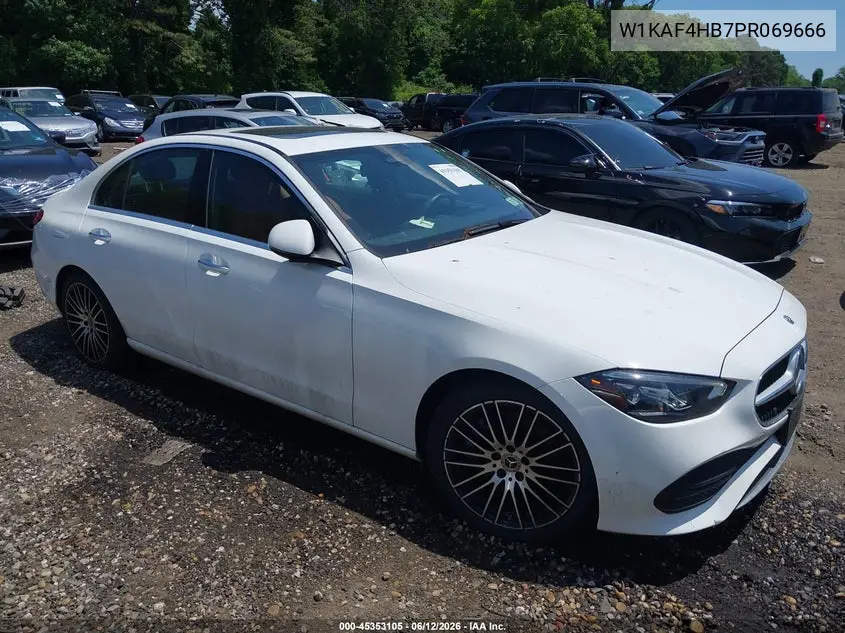 2023 Mercedes-Benz C 300 4Matic VIN: W1KAF4HB7PR069666 Lot: 45353105