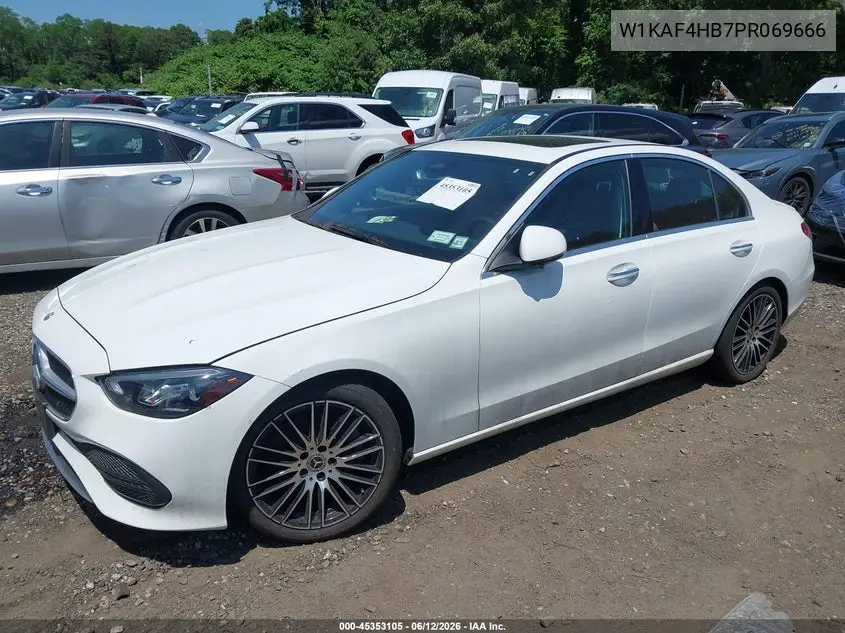 2023 Mercedes-Benz C 300 4Matic VIN: W1KAF4HB7PR069666 Lot: 45353105