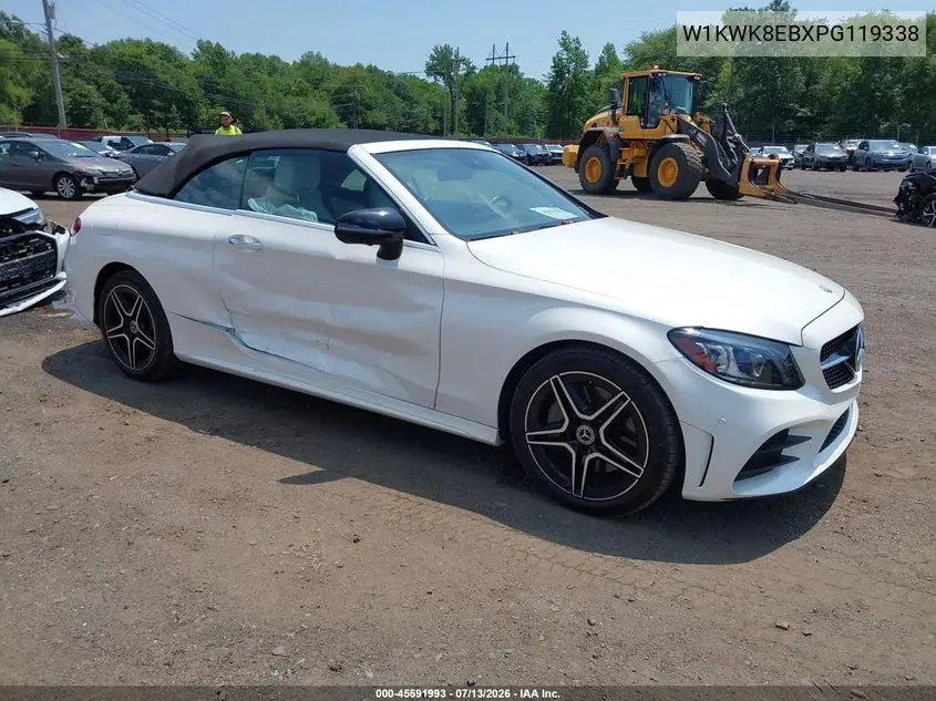 2023 Mercedes-Benz C 300 4Matic Cabriolet VIN: W1KWK8EBXPG119338 Lot: 45591993