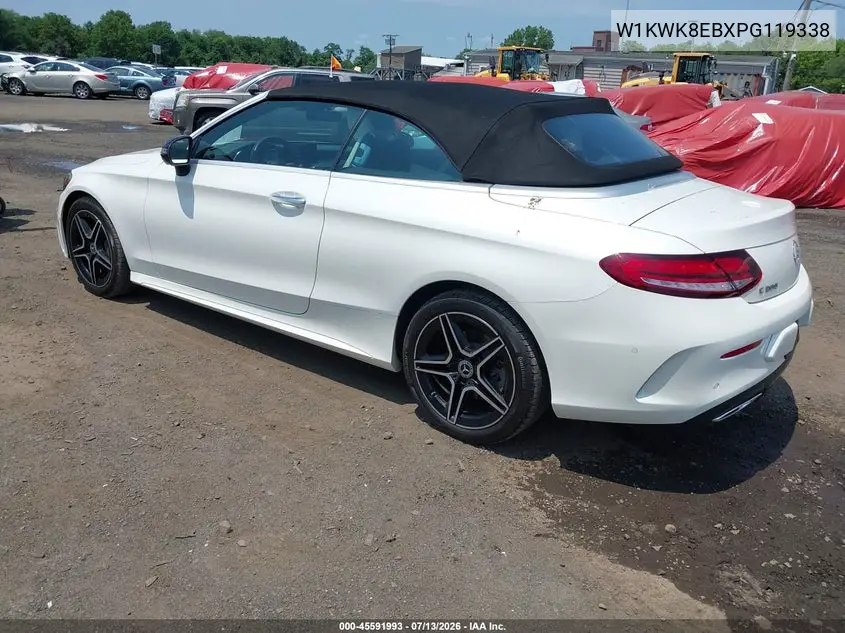 2023 Mercedes-Benz C 300 4Matic Cabriolet VIN: W1KWK8EBXPG119338 Lot: 45591993