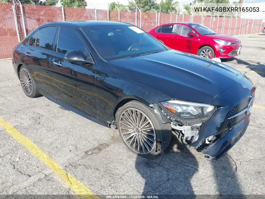 W1KAF4GBXRR165053 2024 Mercedes-Benz C 300