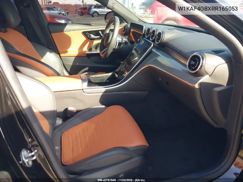 W1KAF4GBXRR165053 2024 Mercedes-Benz C 300
