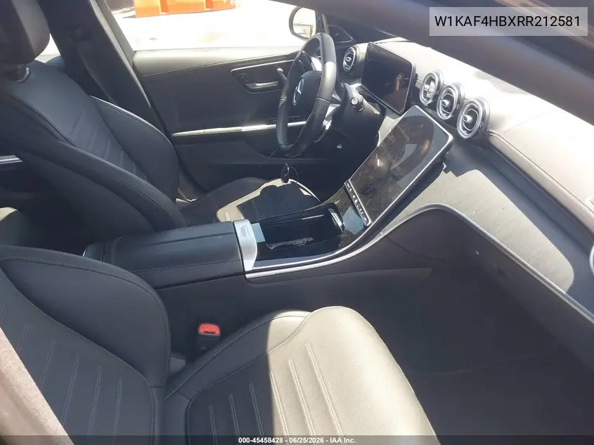 2024 Mercedes-Benz C 300 VIN: W1KAF4HBXRR212581 Lot: 45458428
