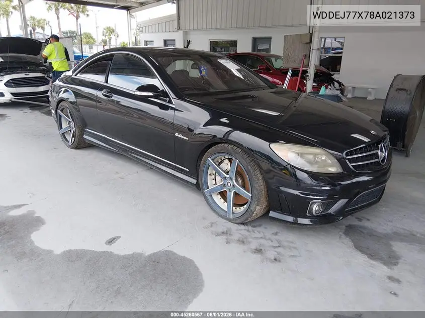 2008 Mercedes-Benz Cl 63 Amg VIN: WDDEJ77X78A021373 Lot: 45260567