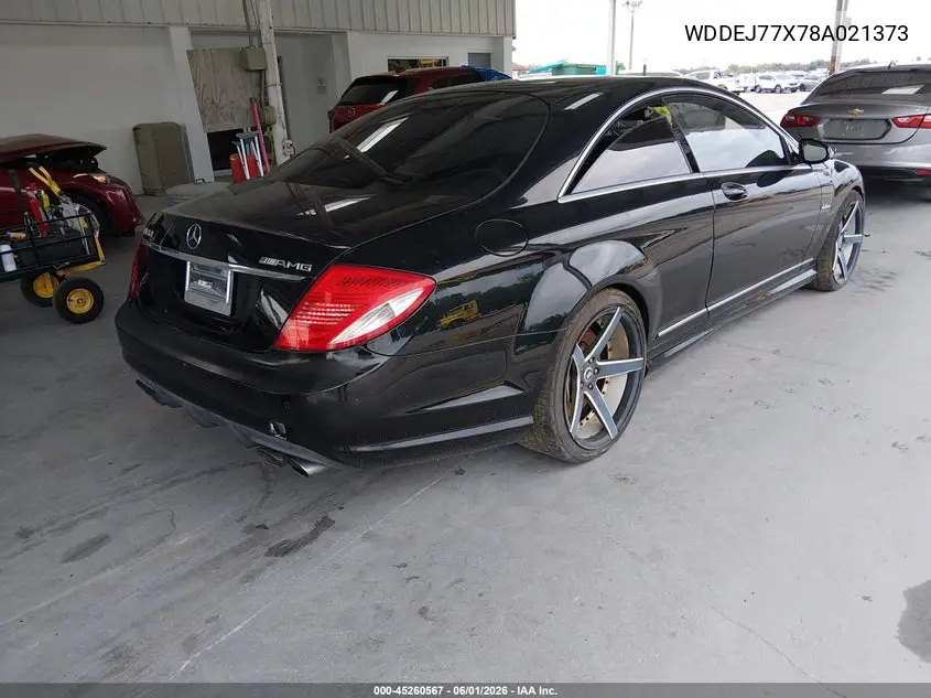 2008 Mercedes-Benz Cl 63 Amg VIN: WDDEJ77X78A021373 Lot: 45260567