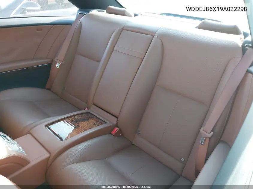 2009 Mercedes-Benz Cl 550 4Matic VIN: WDDEJ86X19A022298 Lot: 45298917