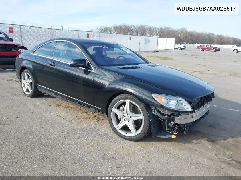 2010 Mercedes-Benz Cl 550 4Matic VIN: WDDEJ8GB7AA025617 Lot: 43969834