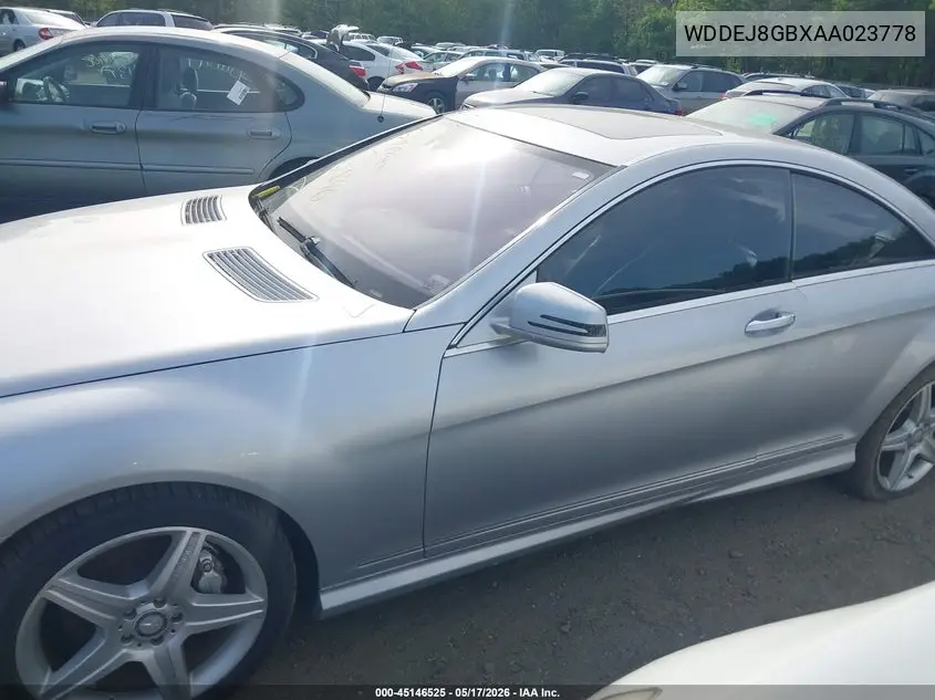 2010 Mercedes-Benz Cl 550 4Matic VIN: WDDEJ8GBXAA023778 Lot: 45146525