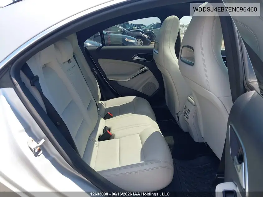 2014 Mercedes-Benz Cla 250 VIN: WDDSJ4EB7EN096460 Lot: 12633098