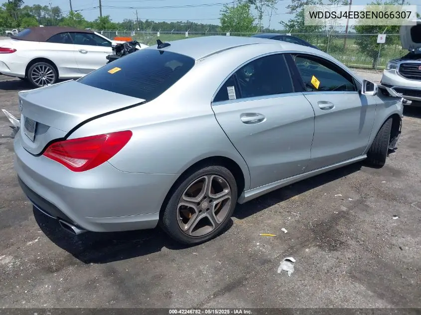WDDSJ4EB3EN066307 2014 Mercedes-Benz Cla 250