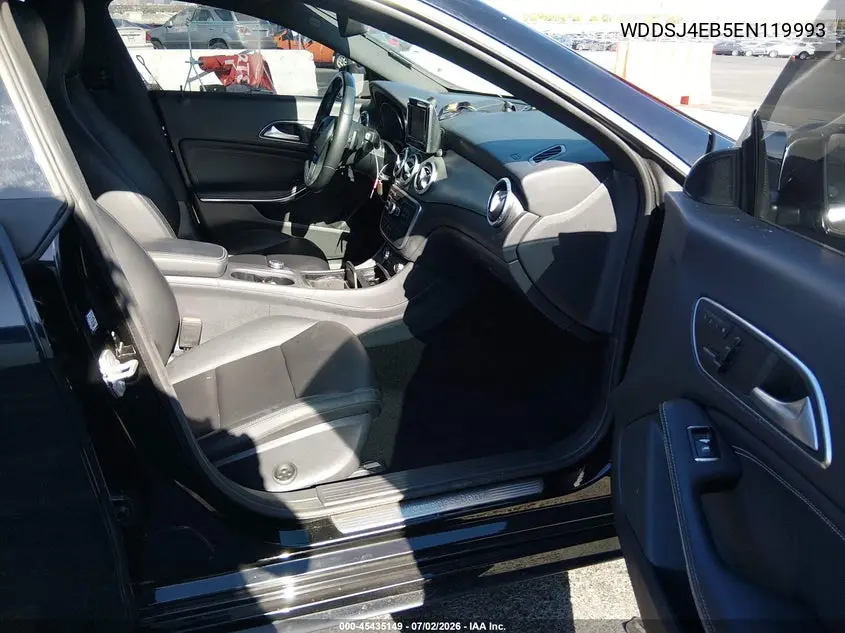 2014 Mercedes-Benz Cla 250 VIN: WDDSJ4EB5EN119993 Lot: 45435149