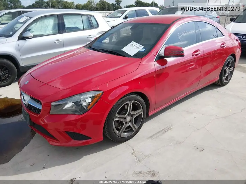 2014 Mercedes-Benz Cla 250 VIN: WDDSJ4EB5EN130279 Lot: 45527759