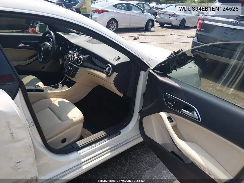 2014 Mercedes-Benz Cla 250 VIN: WDDSJ4EB1EN124625 Lot: 45616938