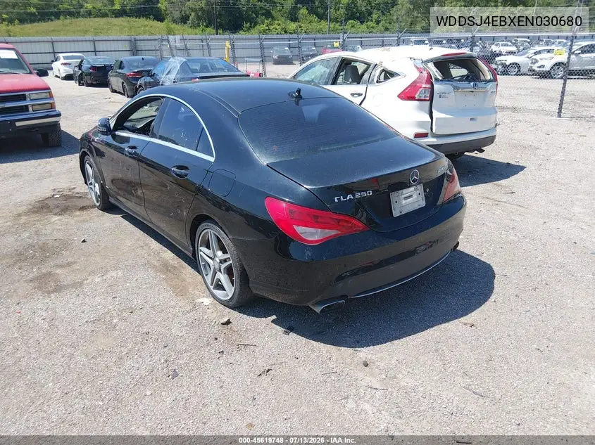 2014 Mercedes-Benz Cla 250 VIN: WDDSJ4EBXEN030680 Lot: 45619748