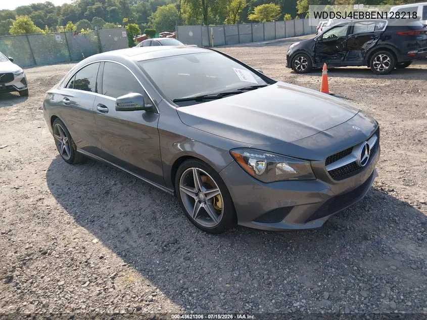 2014 Mercedes-Benz Cla 250 VIN: WDDSJ4EB8EN128218 Lot: 45621306