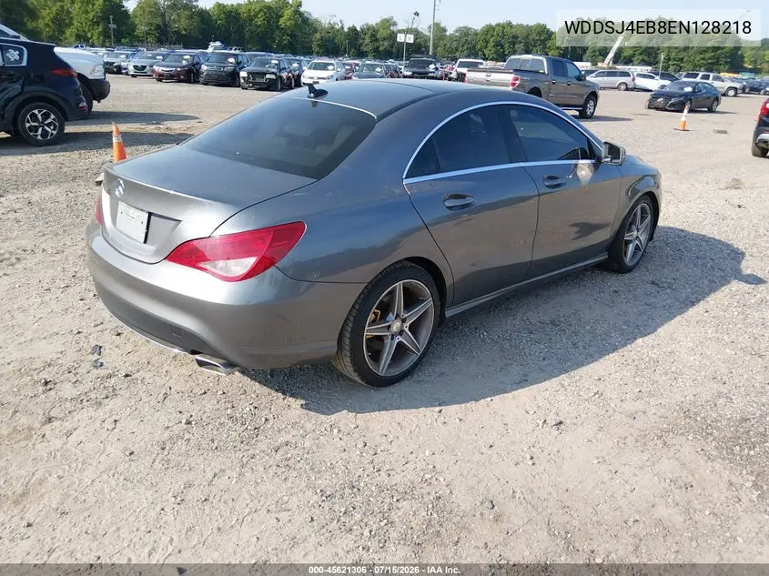 2014 Mercedes-Benz Cla 250 VIN: WDDSJ4EB8EN128218 Lot: 45621306