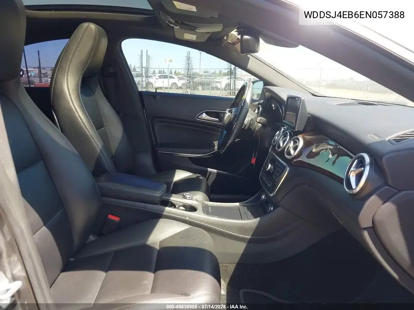 2014 Mercedes-Benz Cla 250 VIN: WDDSJ4EB6EN057388 Lot: 45636905