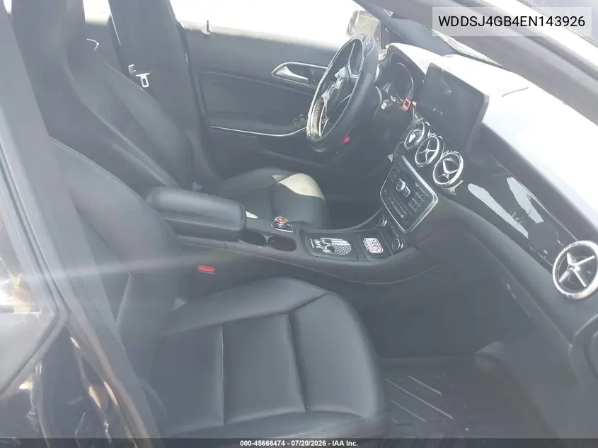 2014 Mercedes-Benz Cla 250 4Matic VIN: WDDSJ4GB4EN143926 Lot: 45666474