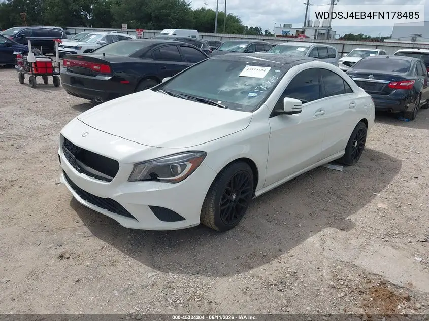 2015 Mercedes-Benz Cla 250 VIN: WDDSJ4EB4FN178485 Lot: 45334304