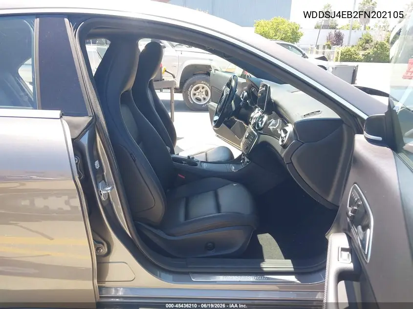 2015 Mercedes-Benz Cla 250 VIN: WDDSJ4EB2FN202105 Lot: 45436210
