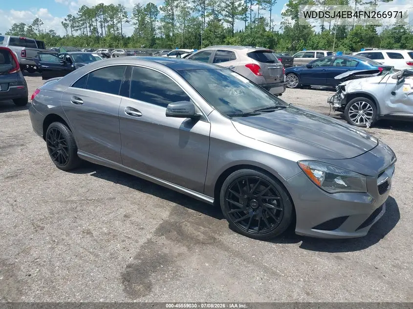 2015 Mercedes-Benz Cla 250 VIN: WDDSJ4EB4FN266971 Lot: 45559030