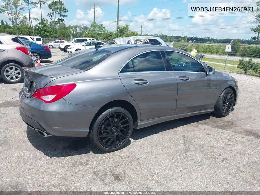 2015 Mercedes-Benz Cla 250 VIN: WDDSJ4EB4FN266971 Lot: 45559030