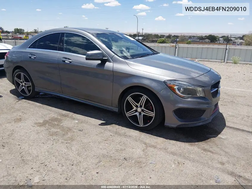 2015 Mercedes-Benz Cla 250 VIN: WDDSJ4EB4FN209010 Lot: 45608845