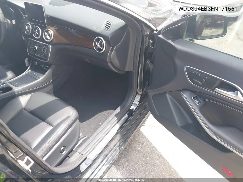 2015 Mercedes-Benz Cla 250 VIN: WDDSJ4EB3FN171561 Lot: 45634218