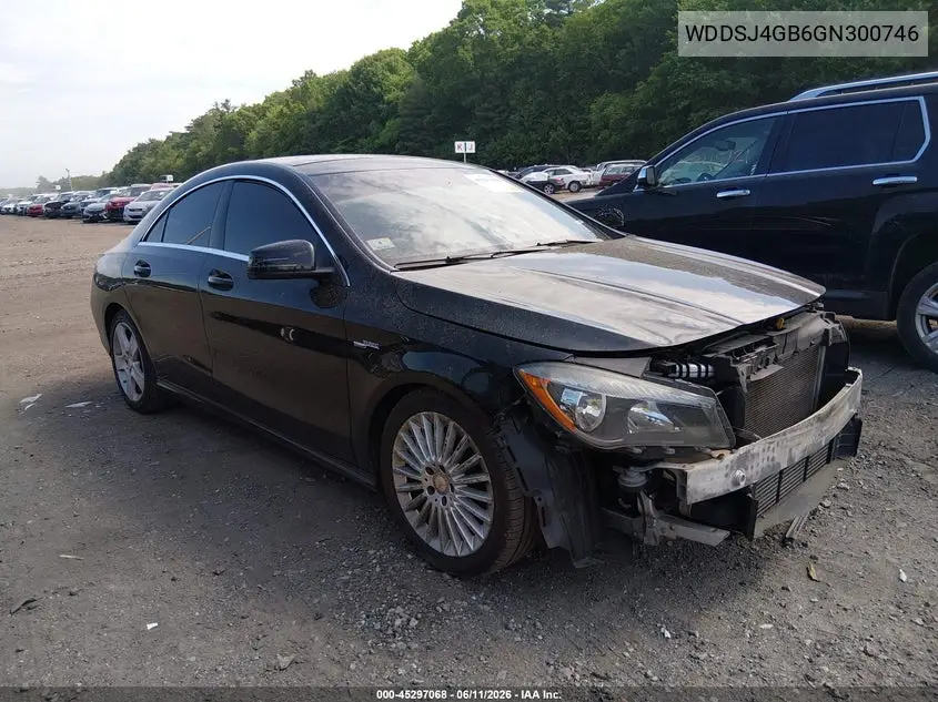 2016 Mercedes-Benz Cla 250 4Matic VIN: WDDSJ4GB6GN300746 Lot: 45297068