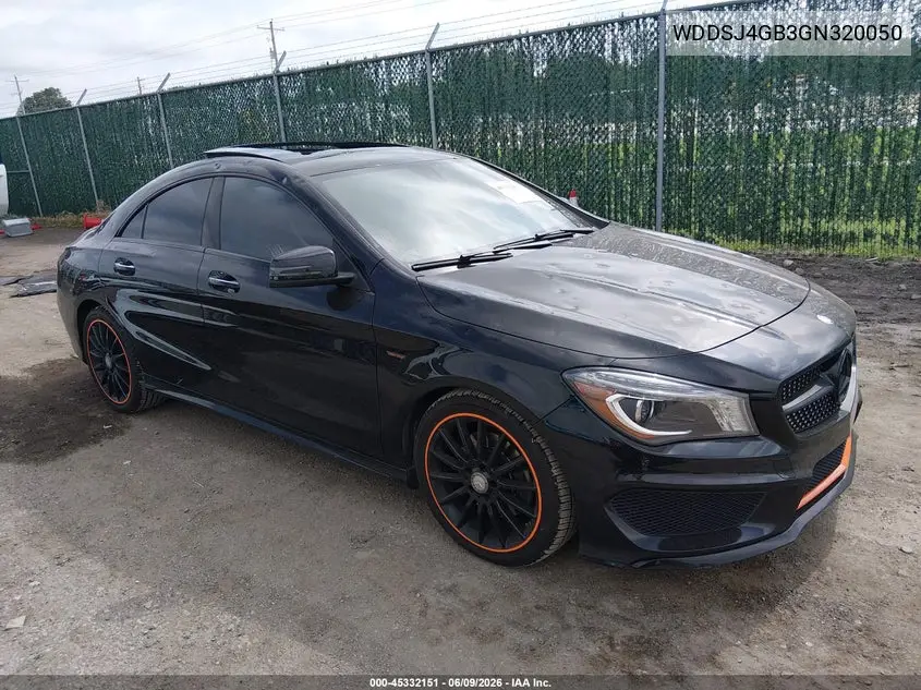 2016 Mercedes-Benz Cla 250 4Matic VIN: WDDSJ4GB3GN320050 Lot: 45332151