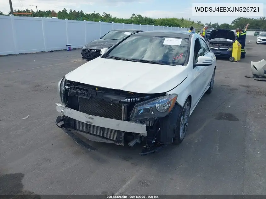 2018 Mercedes-Benz Cla 250 VIN: WDDSJ4EBXJN526721 Lot: 45326780