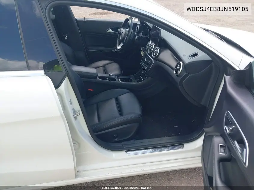 2018 Mercedes-Benz Cla 250 VIN: WDDSJ4EB8JN519105 Lot: 45424029