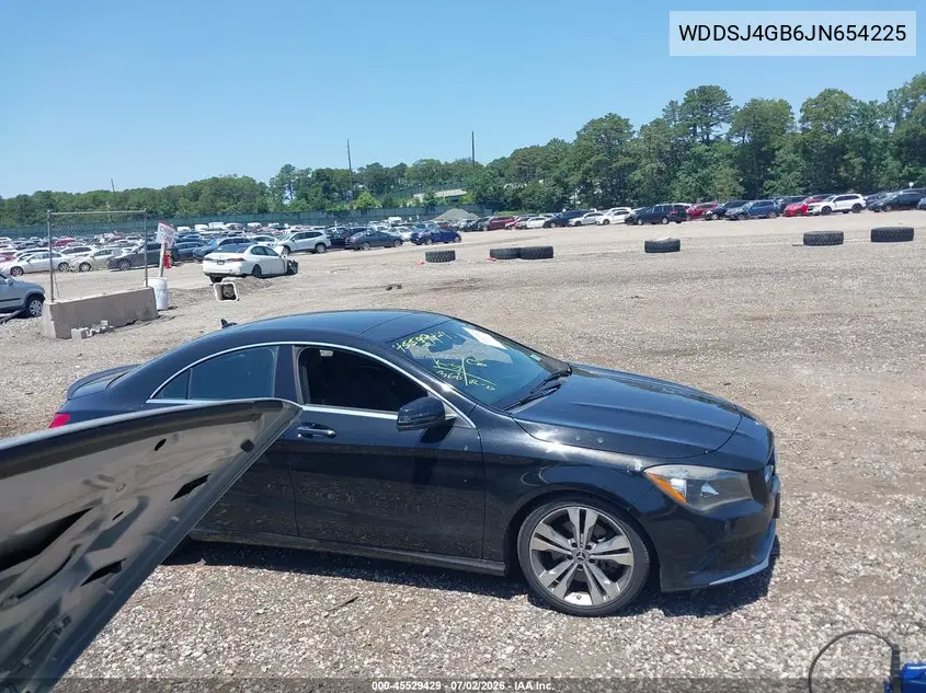 2018 Mercedes-Benz Cla 250 4Matic VIN: WDDSJ4GB6JN654225 Lot: 45529429