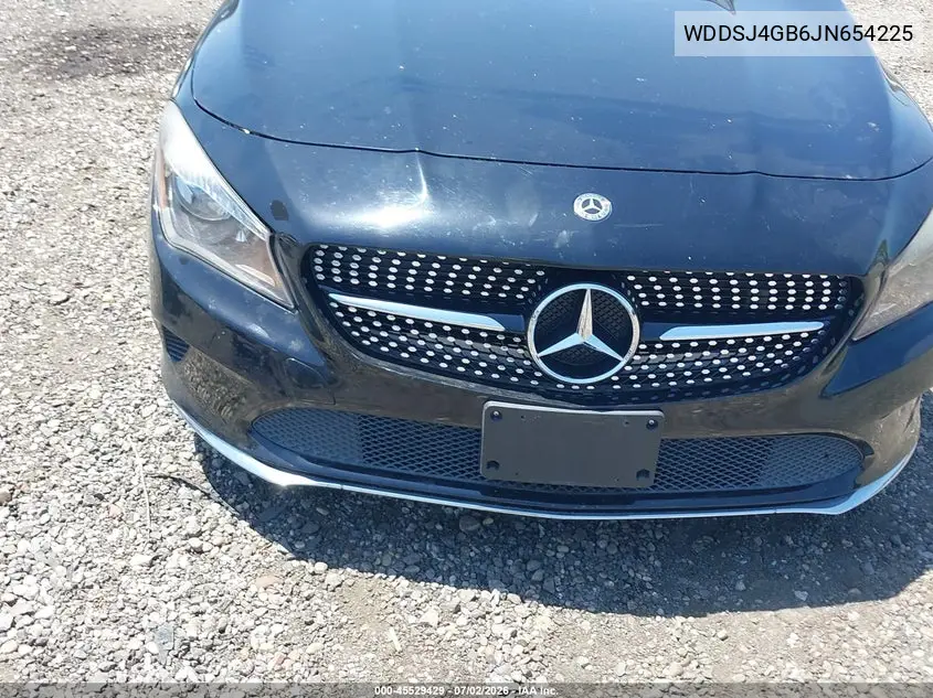 2018 Mercedes-Benz Cla 250 4Matic VIN: WDDSJ4GB6JN654225 Lot: 45529429