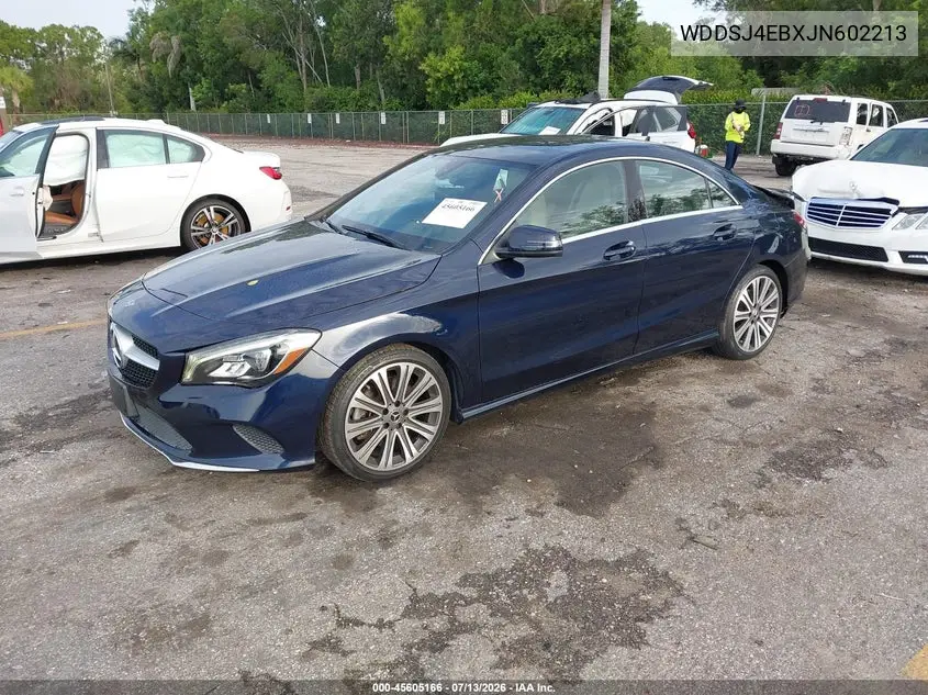 2018 Mercedes-Benz Cla 250 VIN: WDDSJ4EBXJN602213 Lot: 45605166