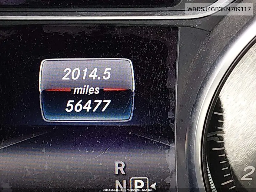 2019 Mercedes-Benz Cla 250 4Matic VIN: WDDSJ4GB3KN709117 Lot: 45574603