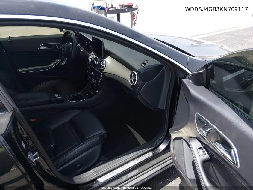 2019 Mercedes-Benz Cla 250 4Matic VIN: WDDSJ4GB3KN709117 Lot: 45574603