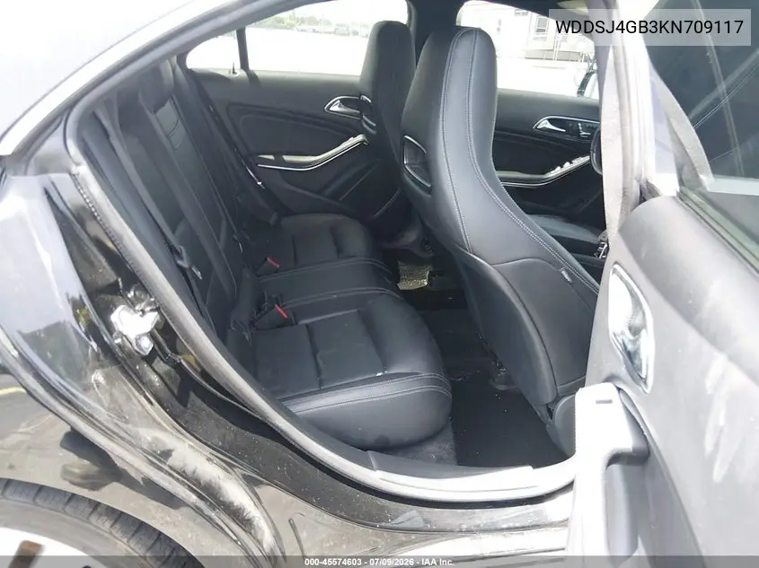 2019 Mercedes-Benz Cla 250 4Matic VIN: WDDSJ4GB3KN709117 Lot: 45574603