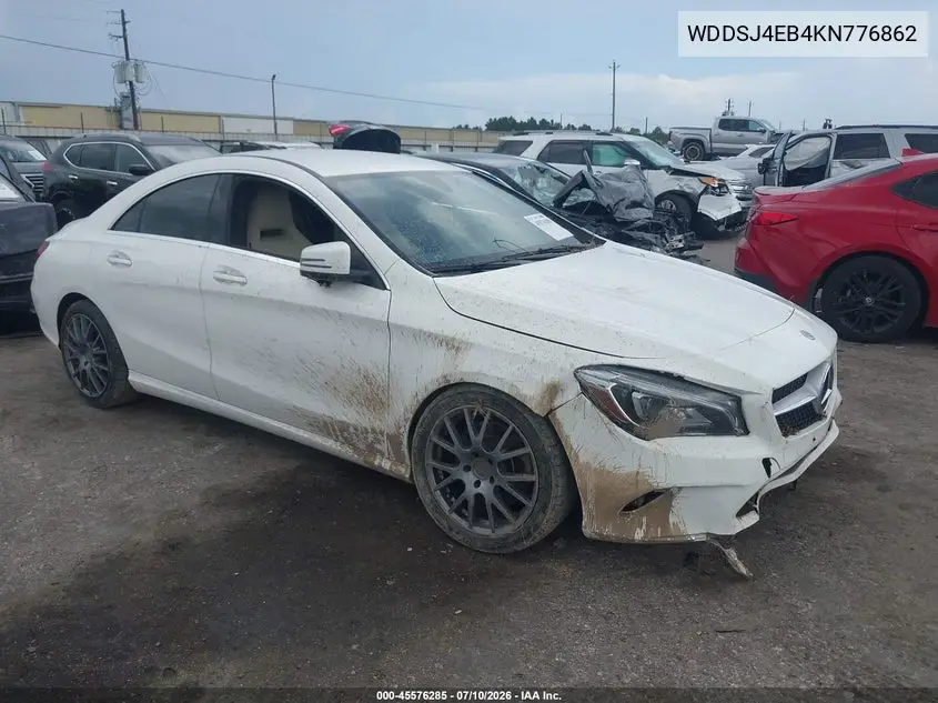 2019 Mercedes-Benz Cla 250 VIN: WDDSJ4EB4KN776862 Lot: 45576285